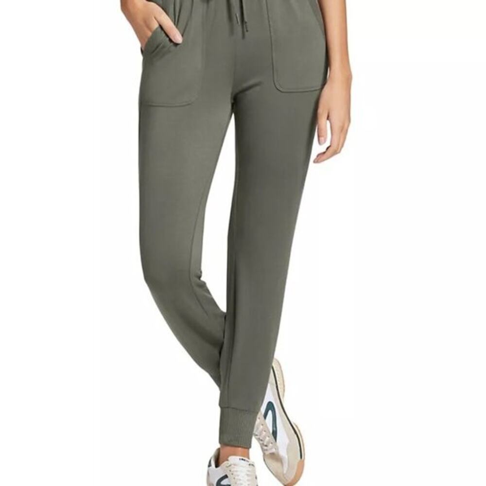 NWT Splendid Olive Green Joggers – Soft Knit Lounge Pants, Women’s Size Small